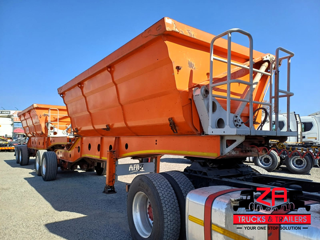 2021 AFRIT 25 CUBE SIDE TIPPER TRAILER #53111
